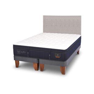 Cama Europea Cic Super Premium / King / Base Dividida + Respaldo