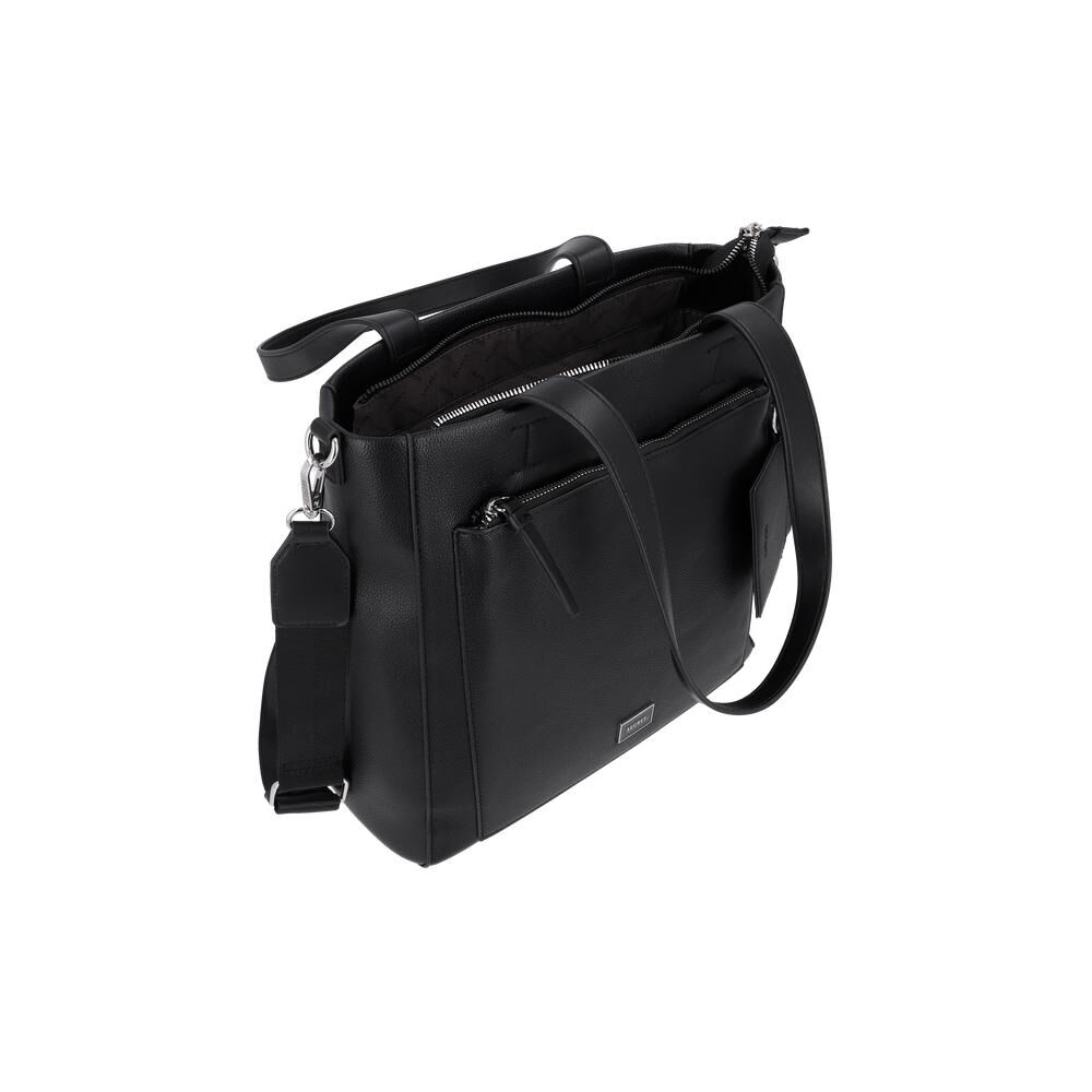Cartera Tote Secret Nara St6 M Negro image number 3.0