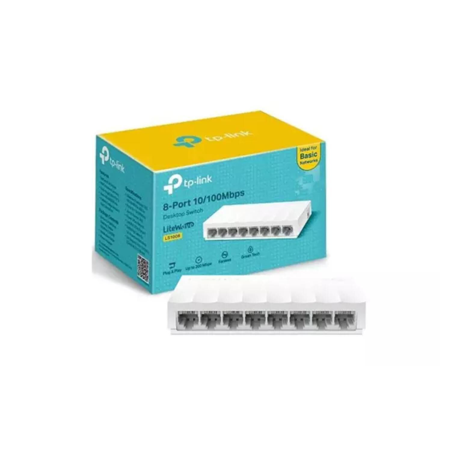 Switch 8 Puertos Ethernet 10/100mbps Litewave Ls1008 Tp-link image number 2.0