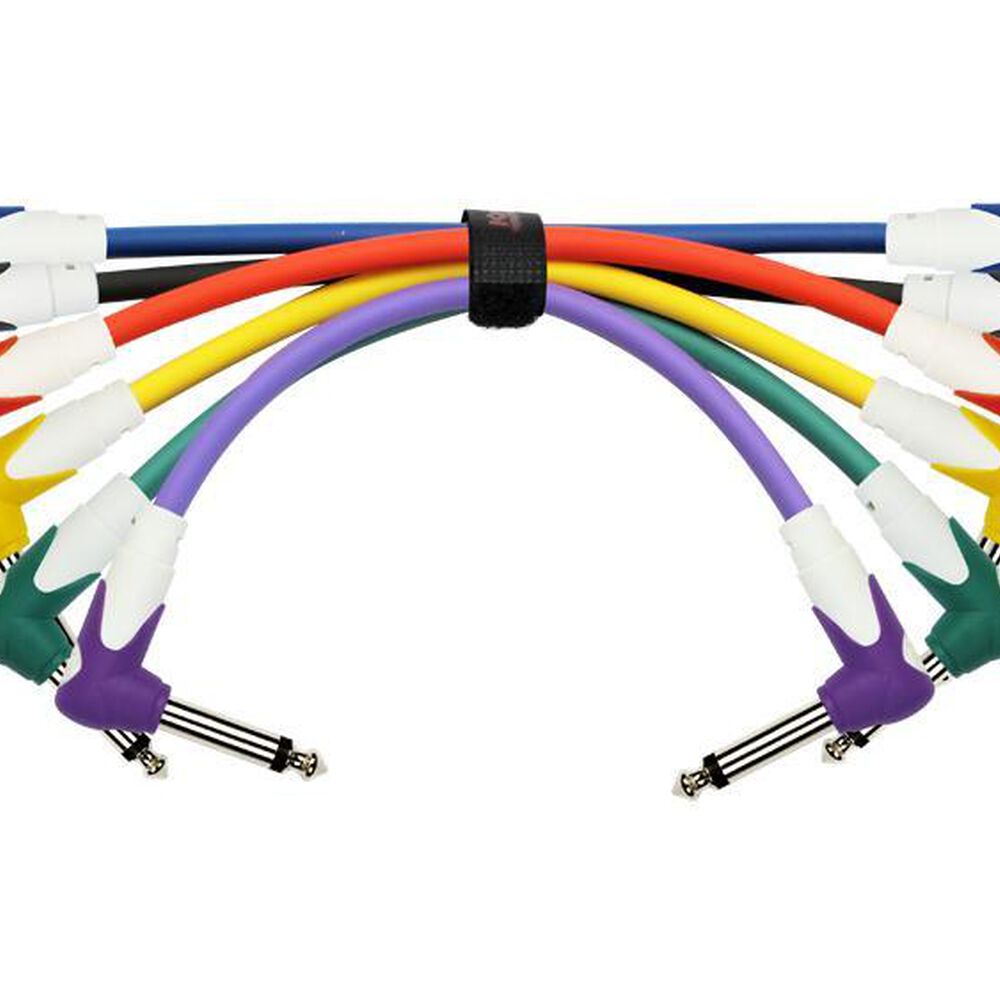 Pack 6 Cables Plug-plug Angulo Colores 0.3 Mts Lg6-243-6 image number 2.0