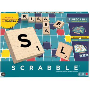 Juego De Mesa Scrabble Core Wood