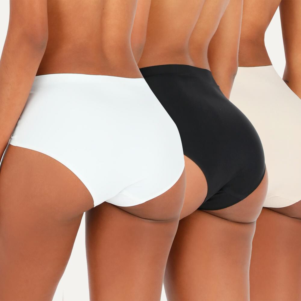 Pack Calzones Mujer Flores / 3 Unidades image number 0.0