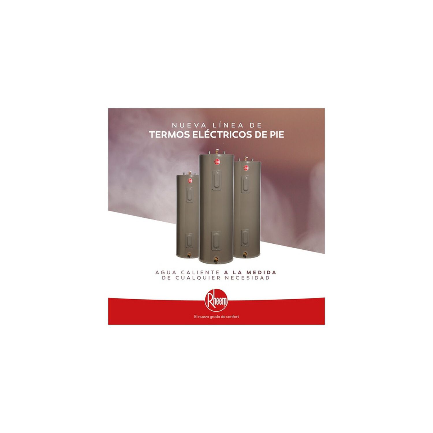 Termo El&eacute;ctrico De Piso 76 Litros 220v Rheem image number 2.0