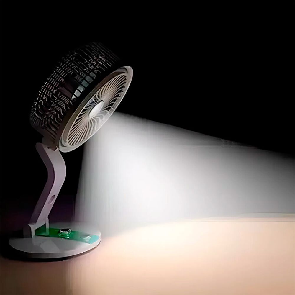 Ventilador De Escritorio Plegable Con Luz Led image number 1.0