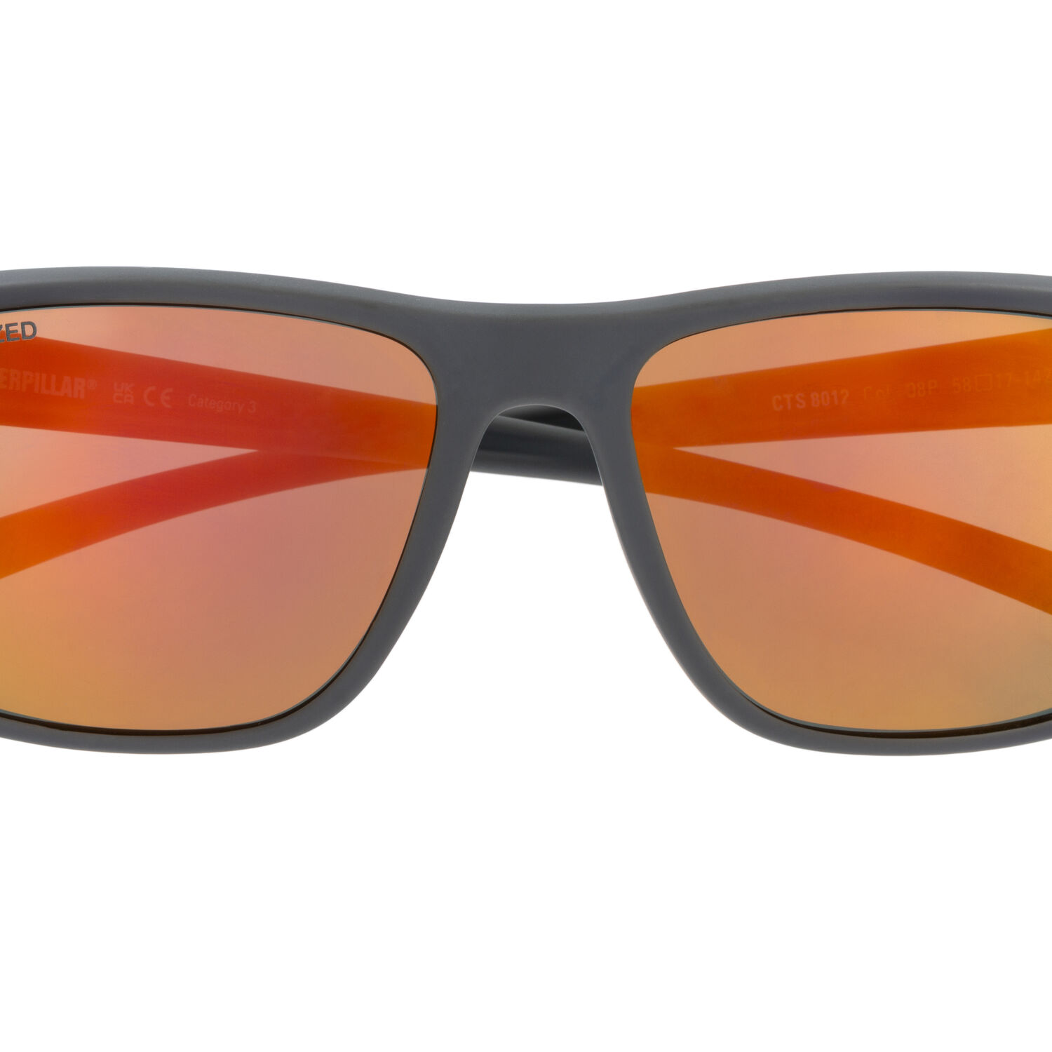 Lentes De Sol Polarizados Cat Cts-8012-108p Gris image number 3.0
