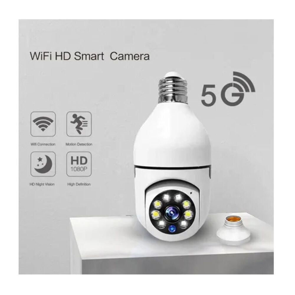 C&aacute;mara De Seguridad Aplicaci&oacute;n Wifi Ampolleta 360 image number 4.0