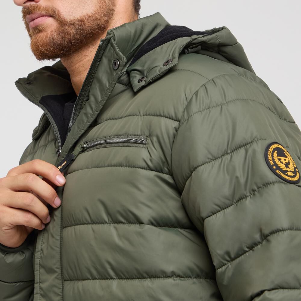 Parka Lisa Slim Cuello Alto Con Capucha Hombre Peroe image number 4.0