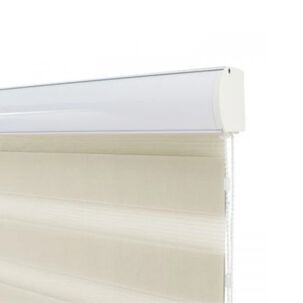 Cortina Roller Persiana Dúo Beige 60x220 Cm