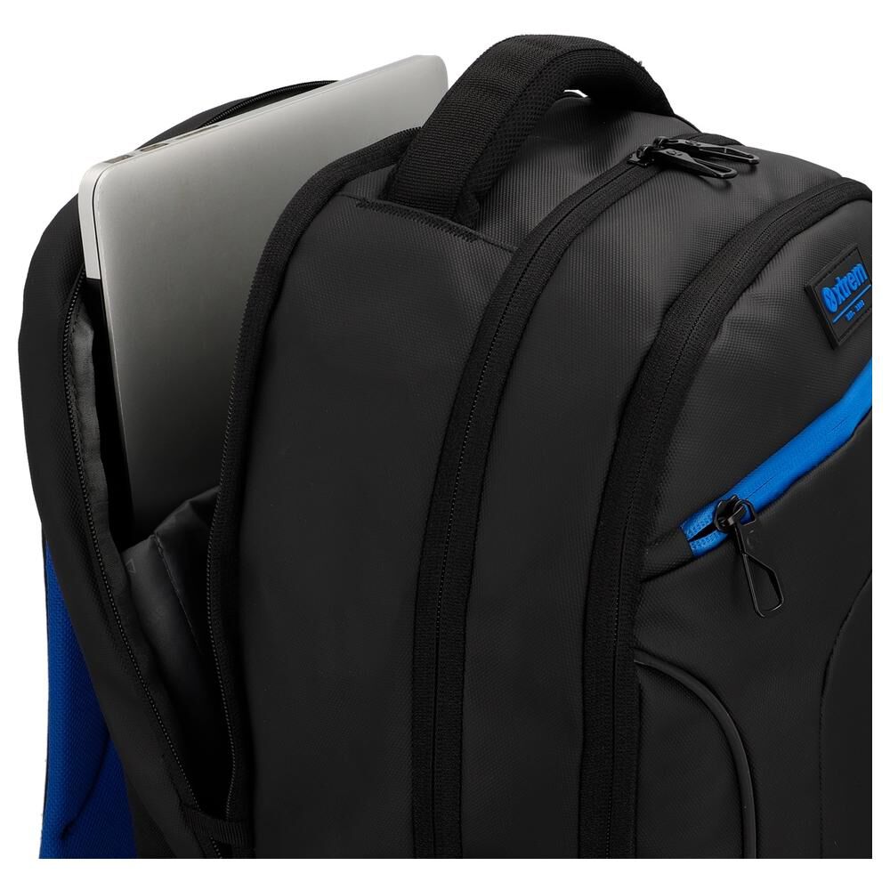 Mochila Notebook Xtrem Gamma 6xt Negro/azul 16" image number 8.0