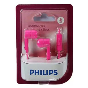Audifonos Manos Libres Jack 3.5 Rosado She1405