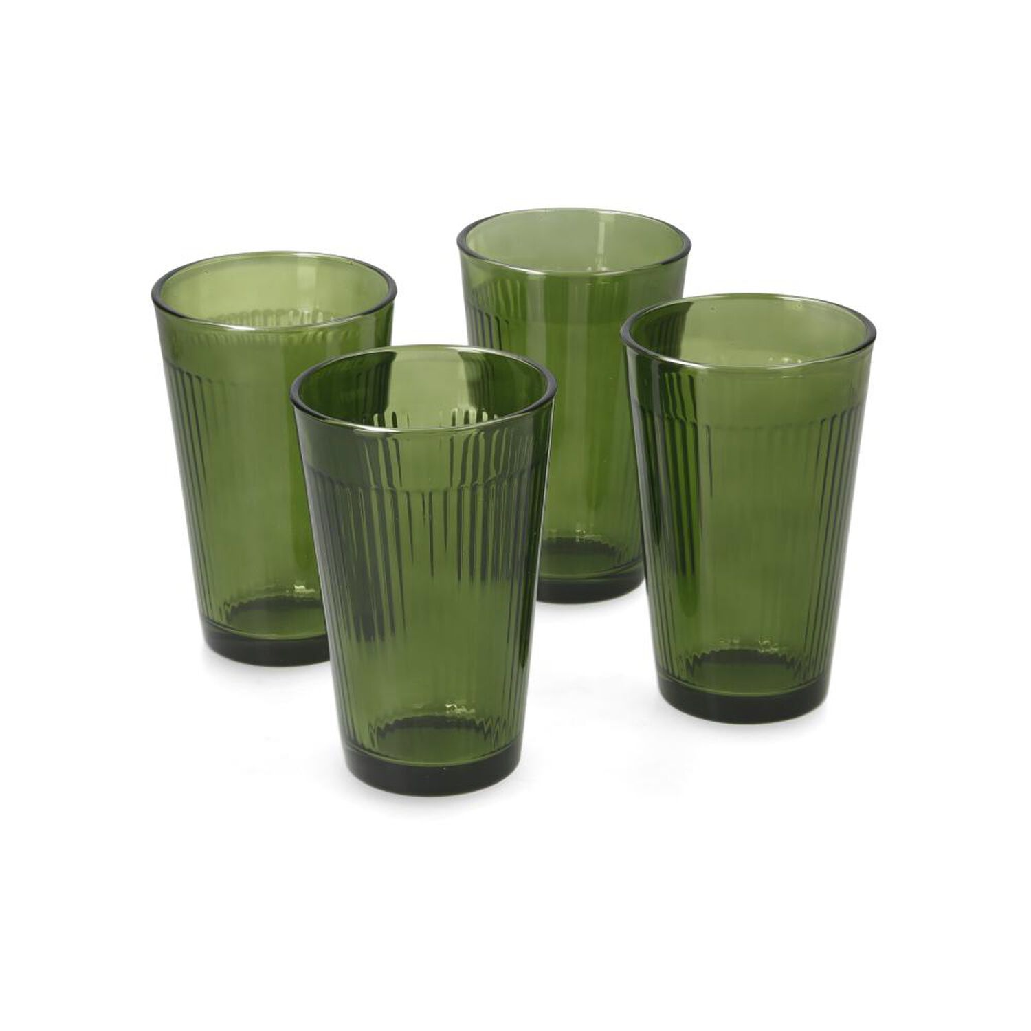 Set De Vasos Azhome Musgo / 4 Piezas / 420 Ml image number 0.0