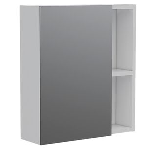 Mueble Botiquin De Baño Con Espejo 49,7x45x12,5 Cm Blanco