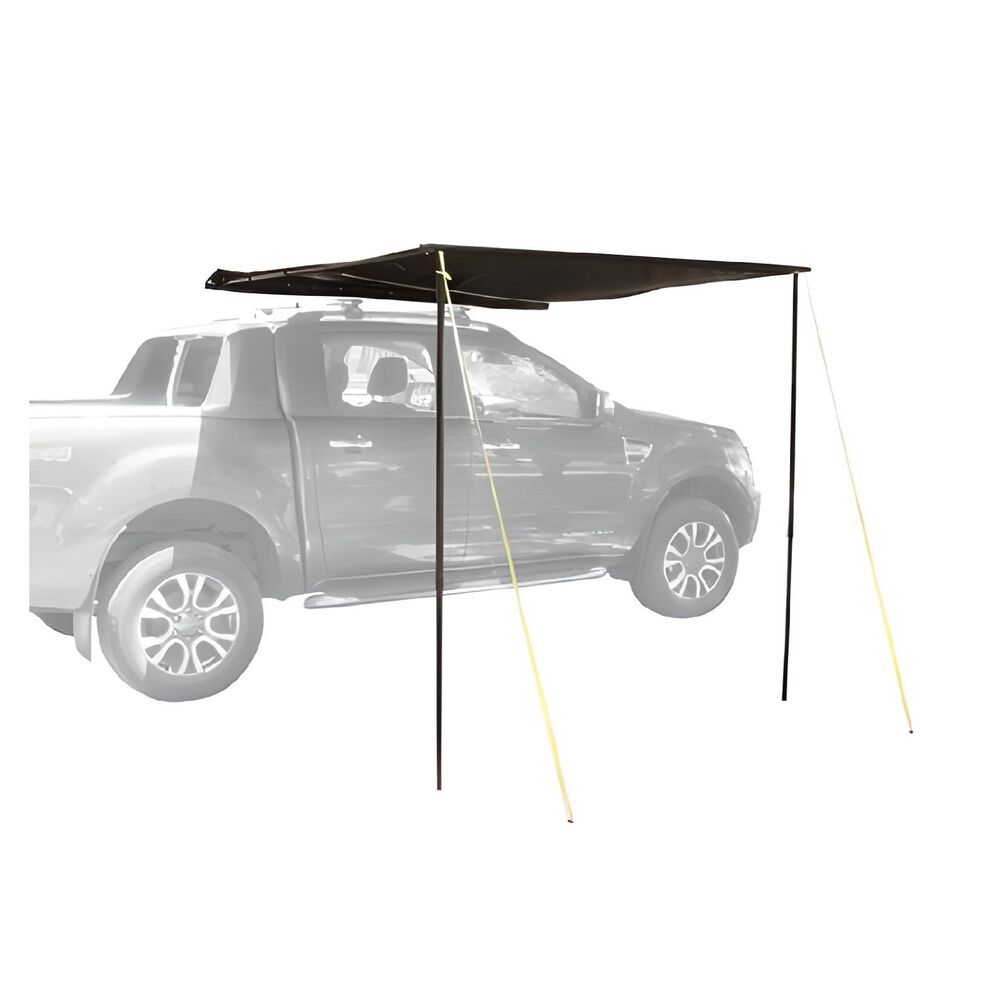 Toldo Lateral Retractil Camping 2x2 Negro image number 0.0