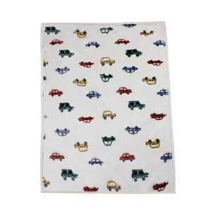 Frazada Ultra Soft Auto 110x140cm Beige Bebesit