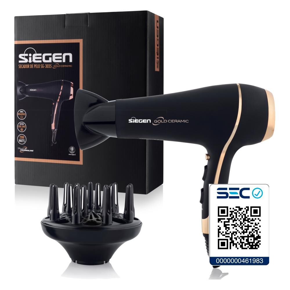 Secador De Pelo Siegen SG-3035 image number 6.0