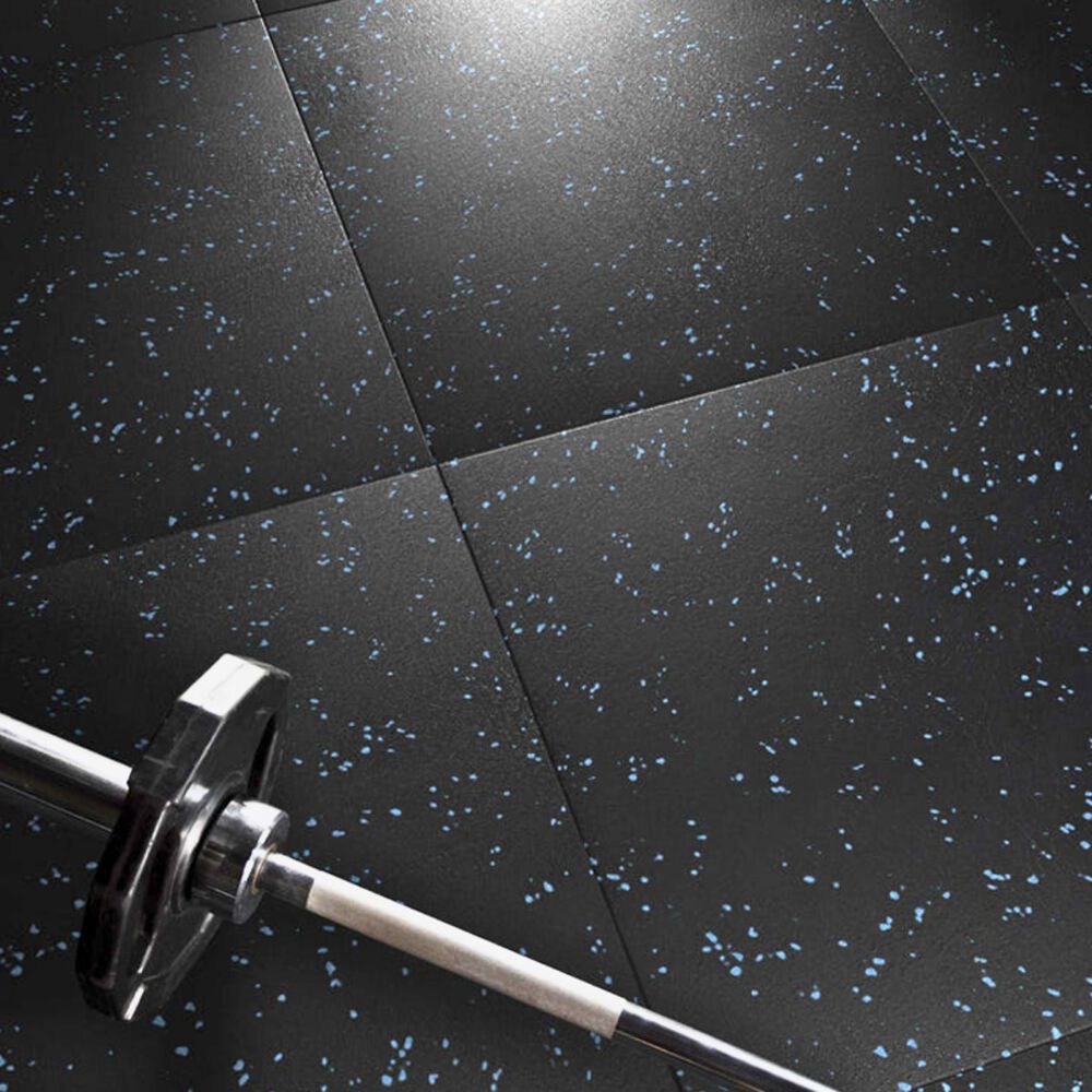 Piso Caucho Gimnasio Alto Trafico 100x100cm X 25mm image number 12.0