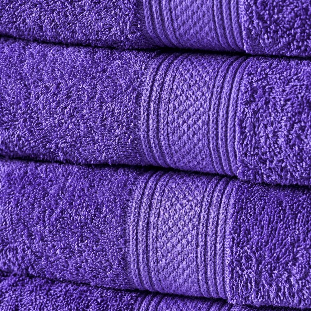 Toalla De Mano 100% Algod&oacute;n 450 Grs. 45x80 Centimetros / Morado American Family image number 1.0