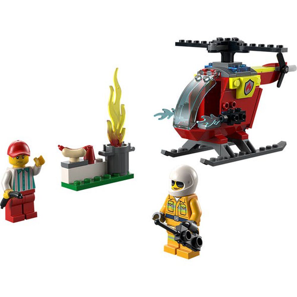 Lego City Helicoptero De Bomberos Lego 60318- Crazygames image number 3.0