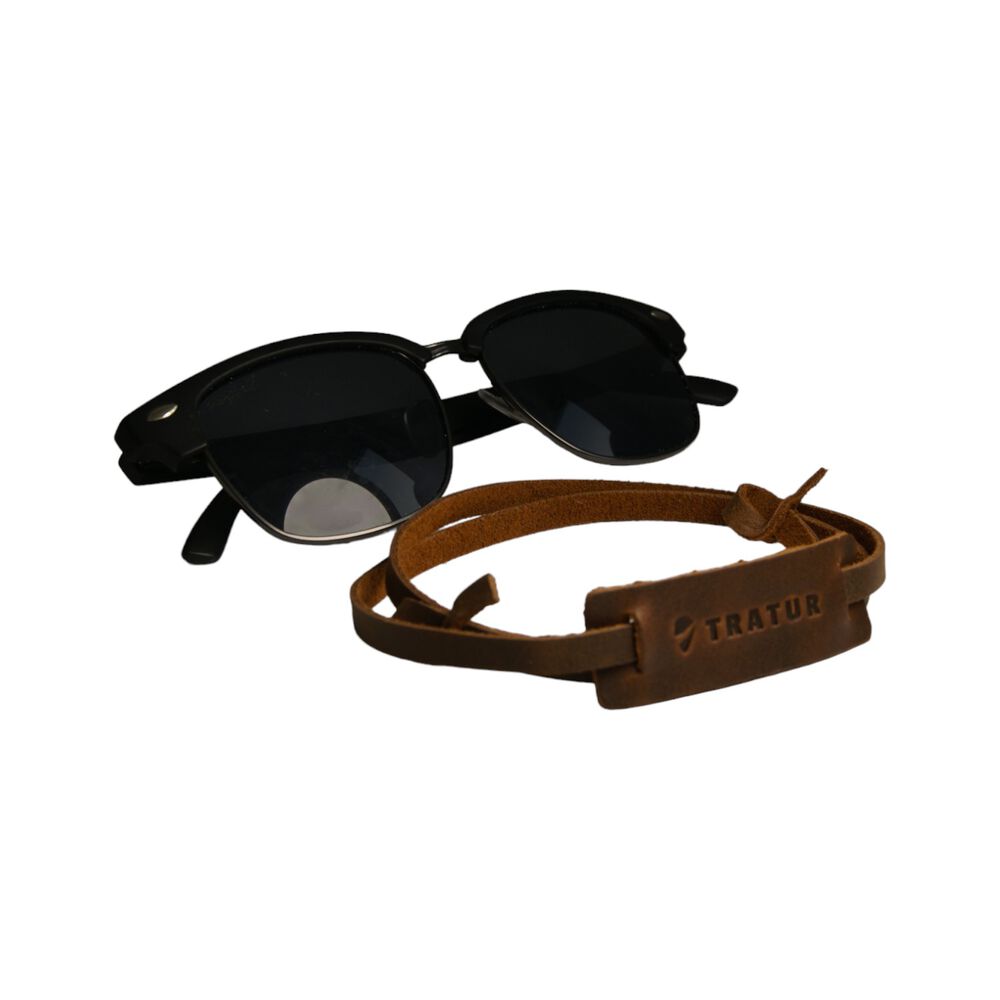 Strap De Lentes De Cuero Cafe image number 3.0