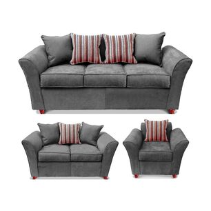 Juego De Living Elegant Detail Minesota 3-2-1 / 6 Cuerpos, 6 Cuerpos