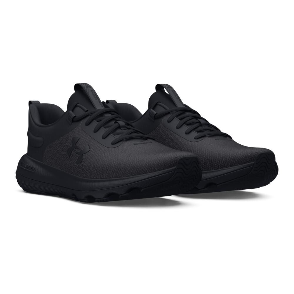 Zapatilla Running Hombre Under Armour Charged Revitalize Negro image number 1.0