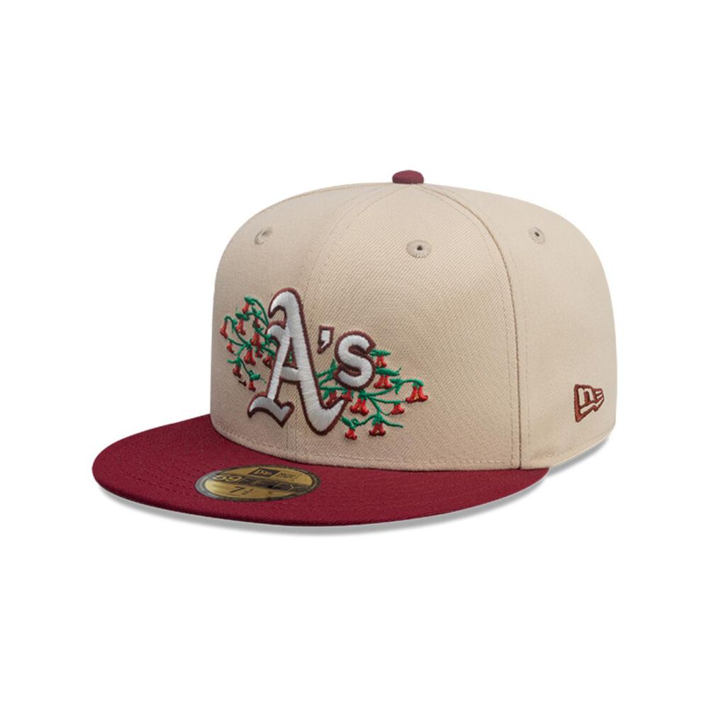 Gorra 59fifty Oakland Athletics Mlb City Elements Beige image number 1.0