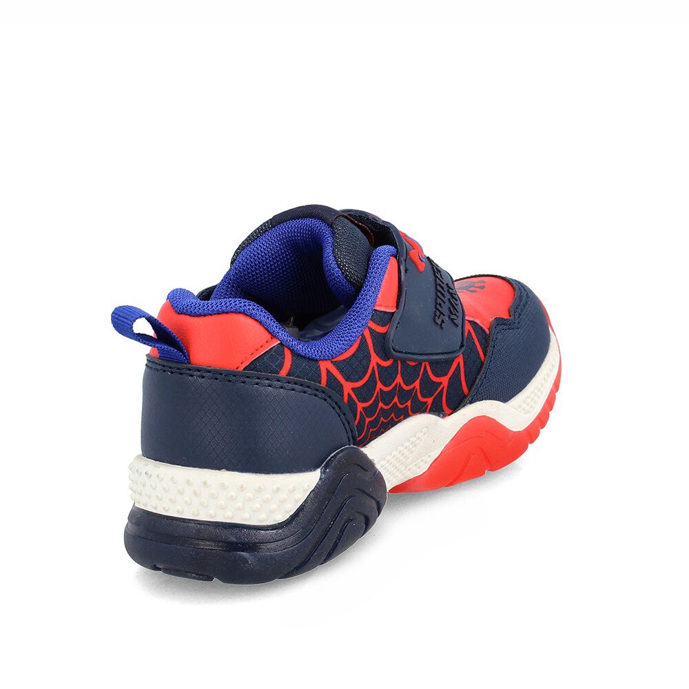 Zapatilla Ni&ntilde;o Bubblegummers Luces Spiderman Marvel Azul image number 3.0