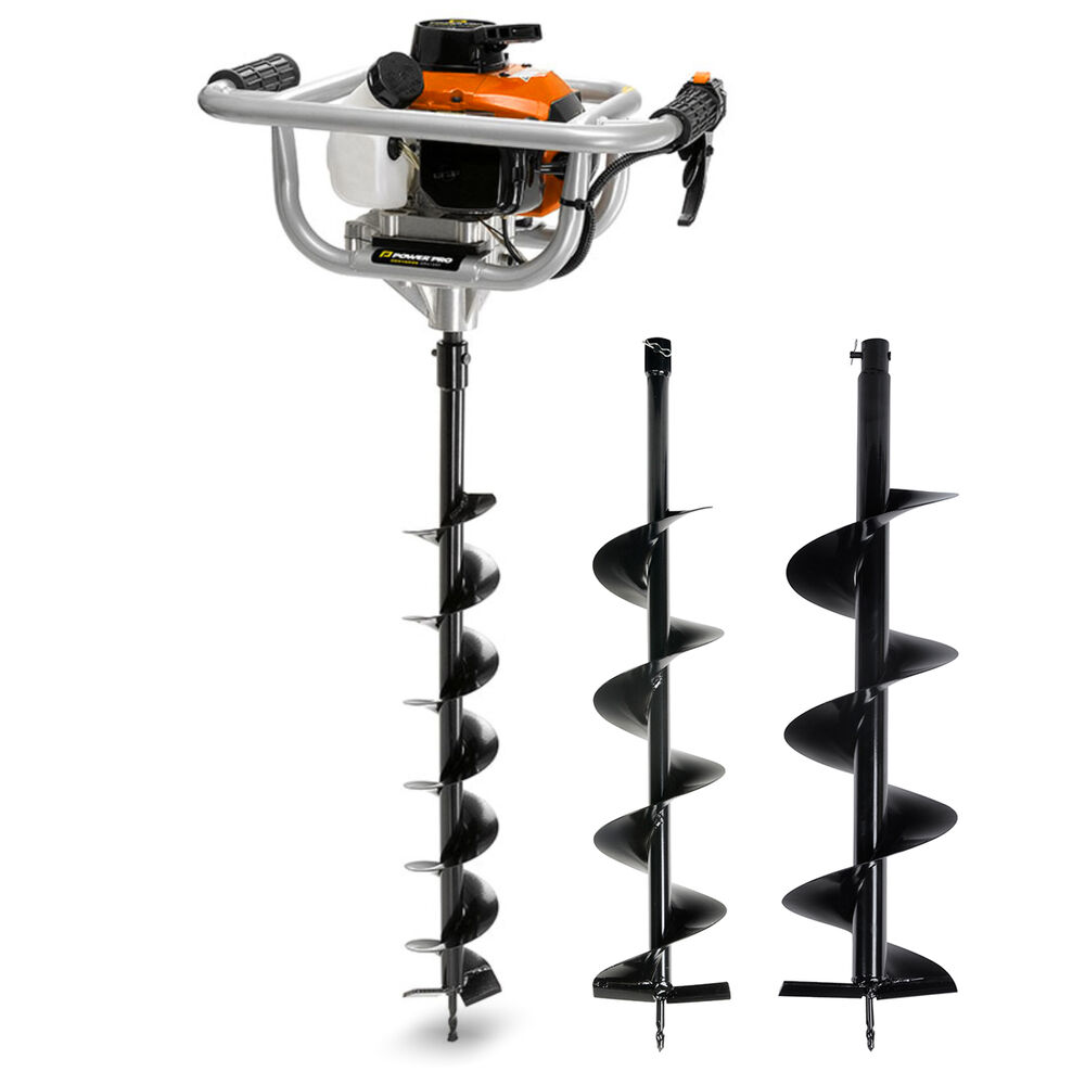 Kit Ahoyador + 3 Barrenos (10, 15 Y 20 Cm) 41,5cc image number 0.0