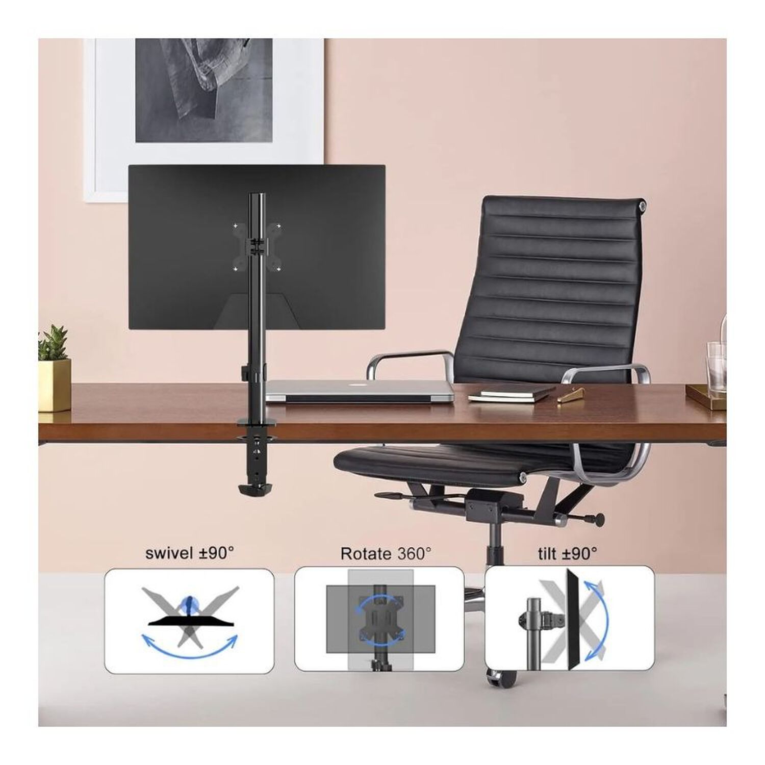 Soporte Monitor Escritorio Brazo Articulado image number 4.0