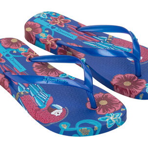Sandalia Mujer Azul/rojo Summer Ipanema