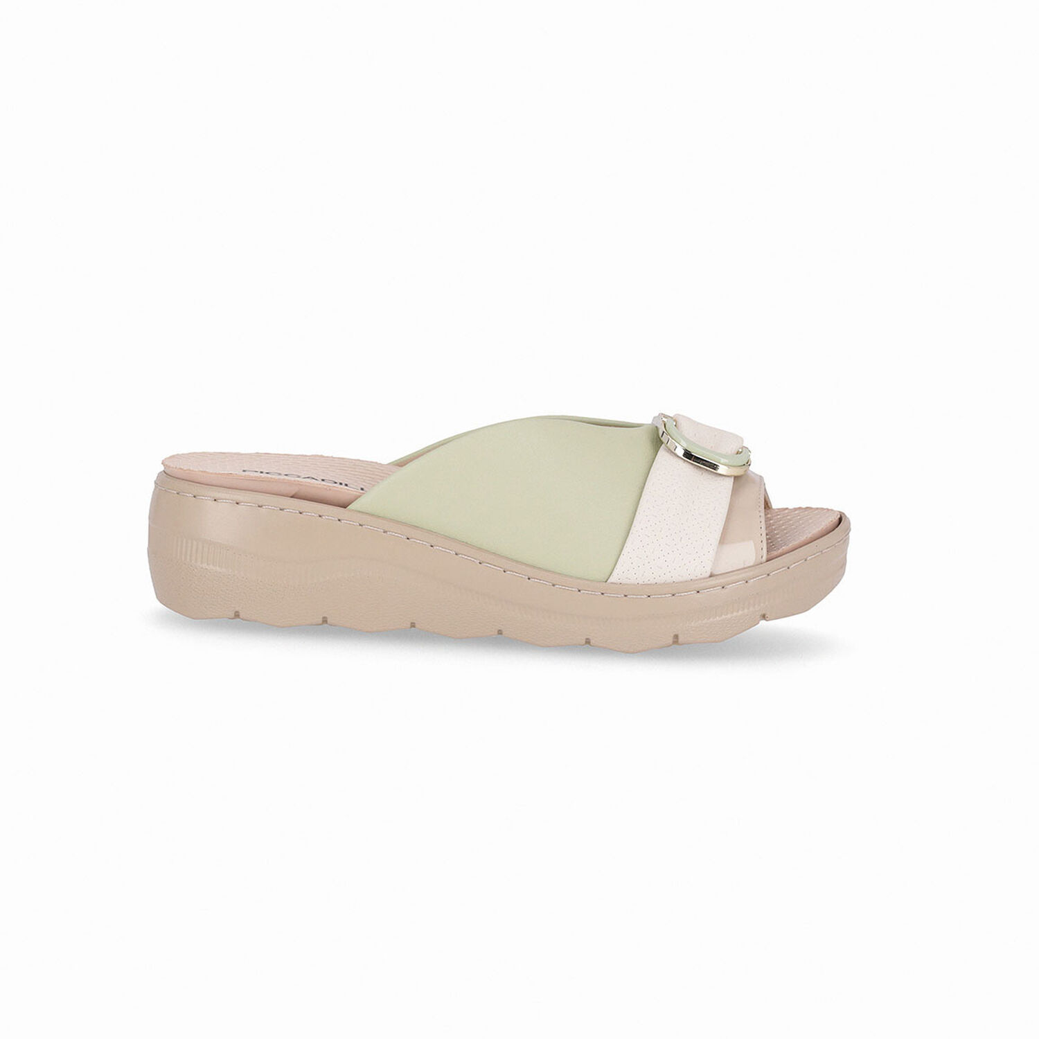 Zueco Mujer Anabela Spa Verde 570 Piccadilly image number 0.0