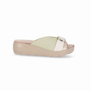 Sueco Mujer Anabela Spa Verde 570 Piccadilly