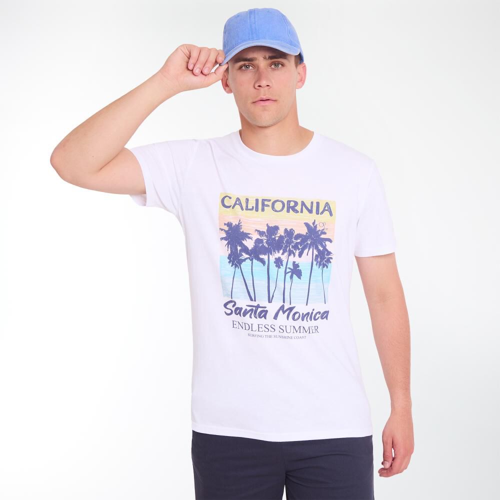 Polera Estampada Manga Corta Cuello Redondo Hombre Ocean Pacific image number 0.0