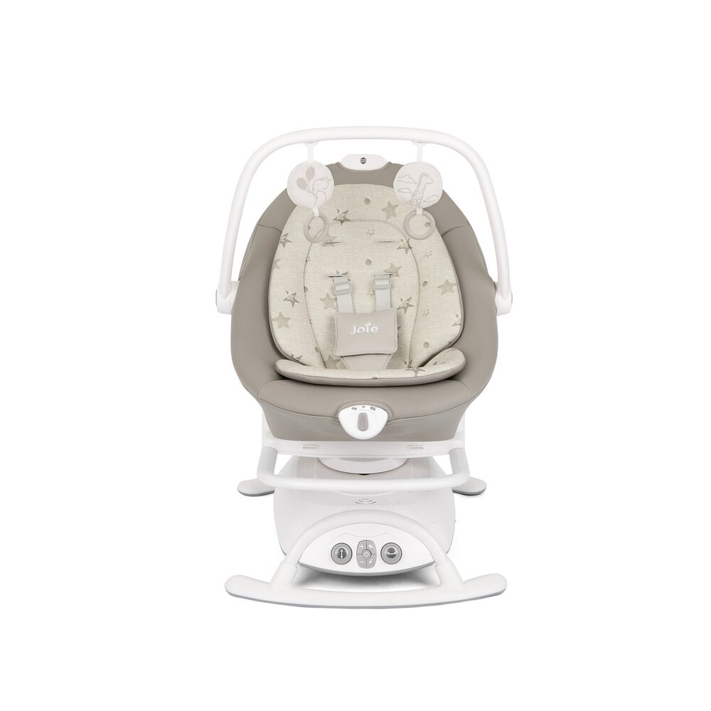 Silla Nido Mecedora Balanc&iacute;n Electr&oacute;nica Sansa 2in1 Cosmo Tan image number 2.0