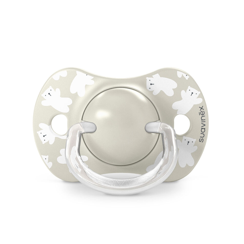 Chupete Sx Pro Fisiol&oacute;gico Silicona 6/18m 2u Wild Beige image number 2.0