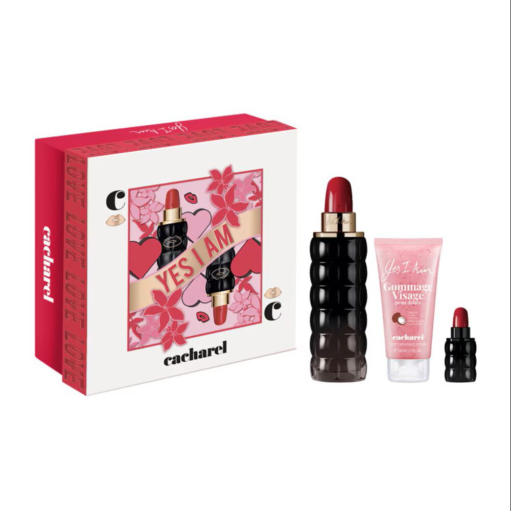 Set Yes I Am 75 Ml +5 Ml +exfoliante Cacharel image number 0.0