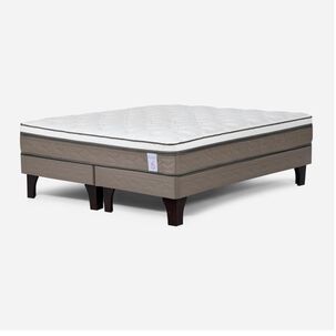 Cama Europea Rosen New Style 6 / 2 Plazas / Base Dividida