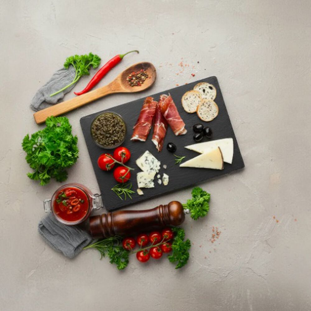 Plato Rectangular Plancha Piedra image number 2.0