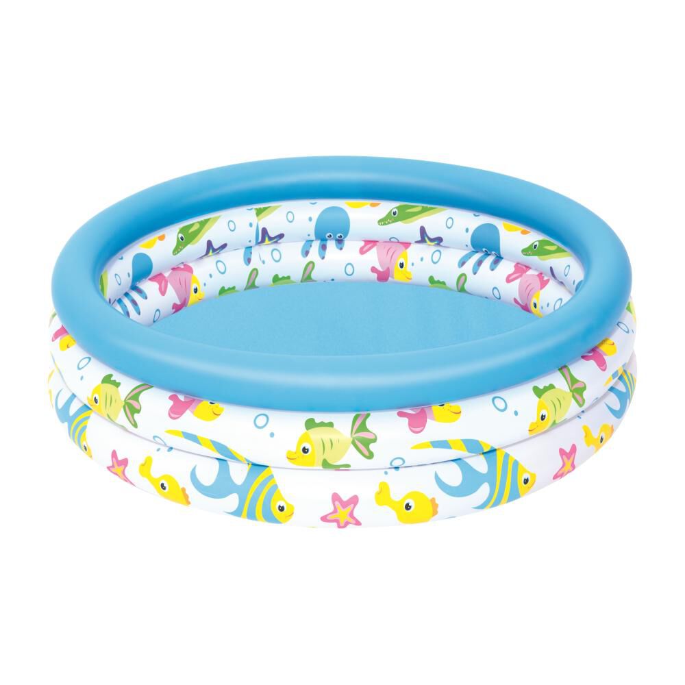 Piscina Inflable 3 Anillos Bestway Fondo Marino image number 0.0