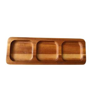 Bandeja Aperitivo De Madera 30x10