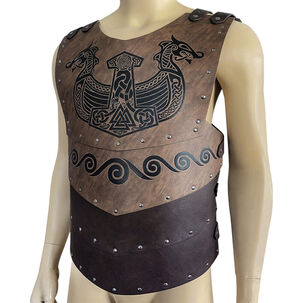 Disfraz Armadura Vikingo Cuero Premium