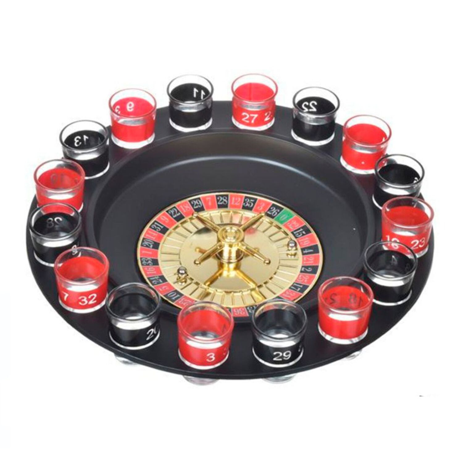 Casino Ruleta De 16 Shots Fiesta Juegos De Beber image number 2.0