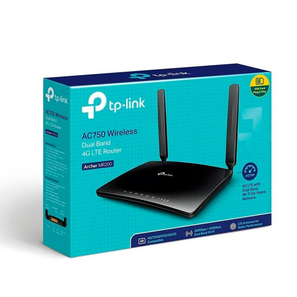 Router Inalámbrico Tp-link Mr200 4g Wifi Dual Band Ac750 Fx image number 2.0