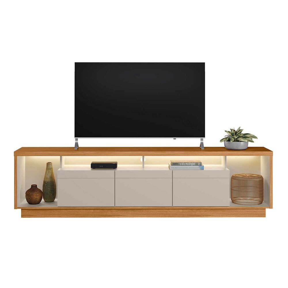 Rack Tv Estoril 75" Con Luz Led 218x56x38 image number 3.0