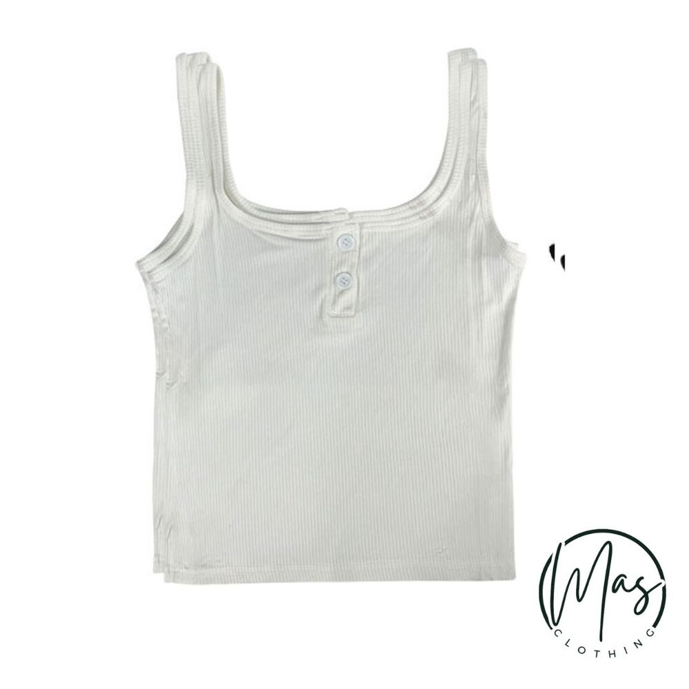 Pack 6 Poleras Mujer Sin Mangas Con Botones Algodón Colores Surtidos image number 4.0