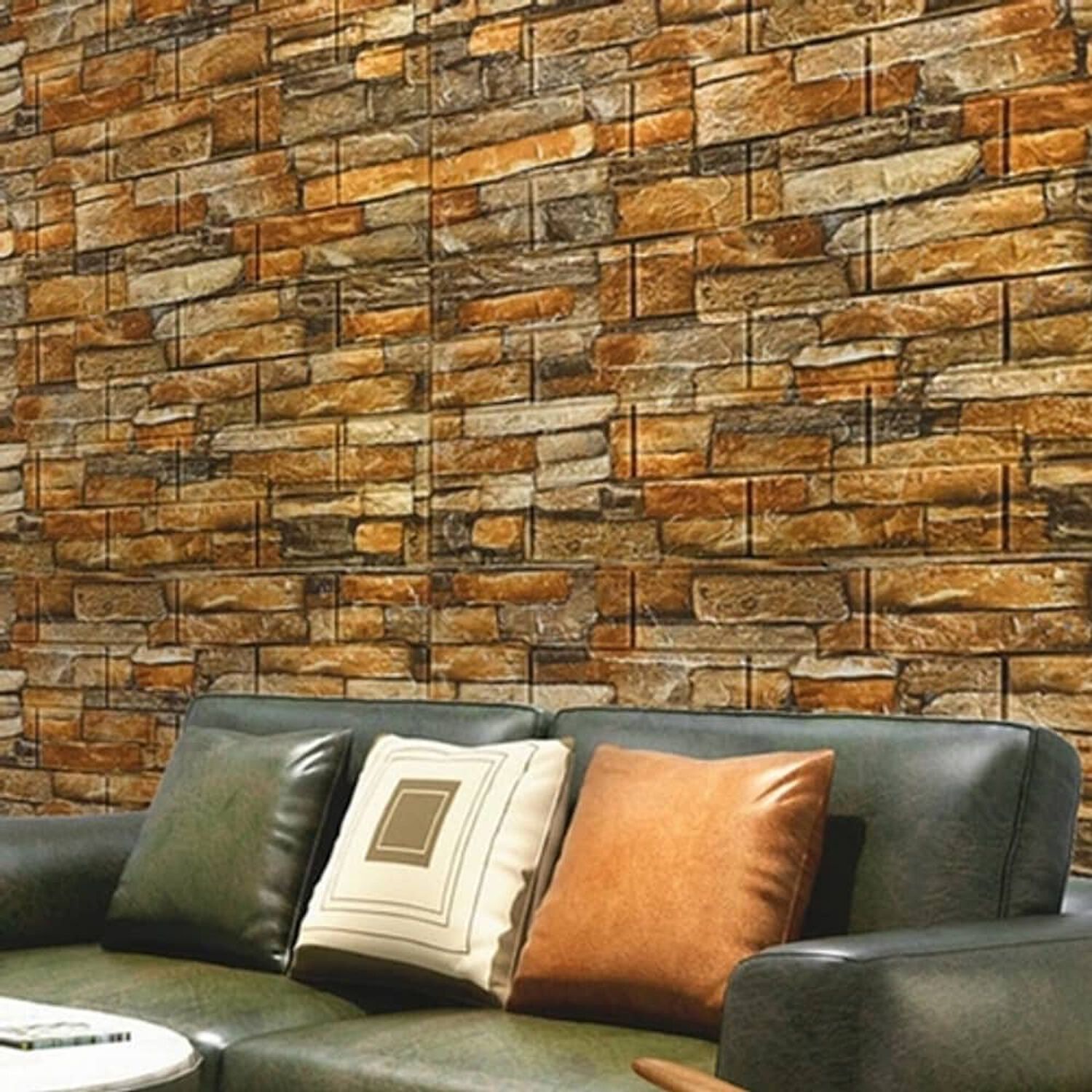 Pack 10 Lamina Papel Mural Autoadhesivo 3d image number 1.0
