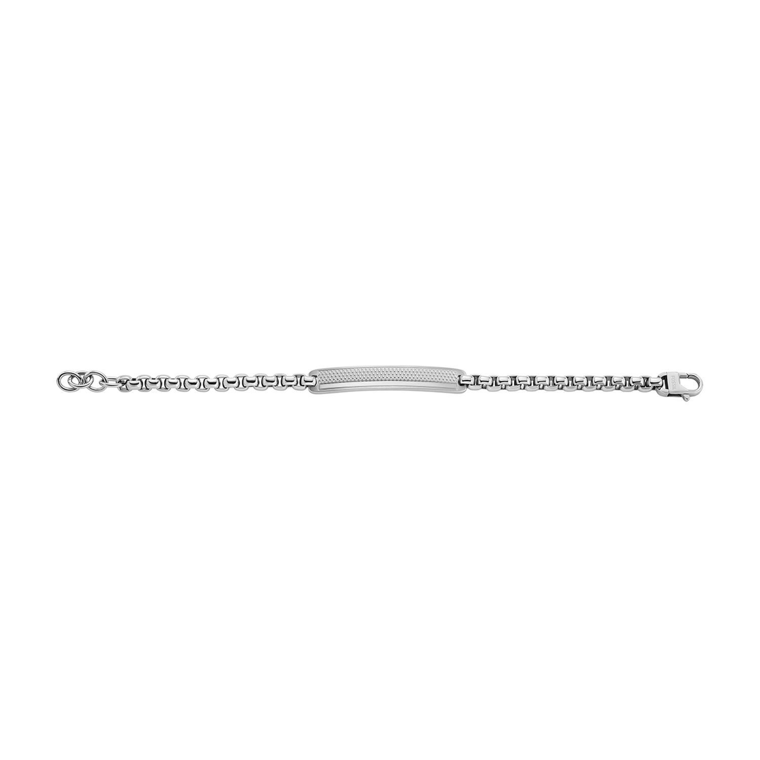 Pulsera Fossil Jf04767040 Plateado Hombre image number 2.0