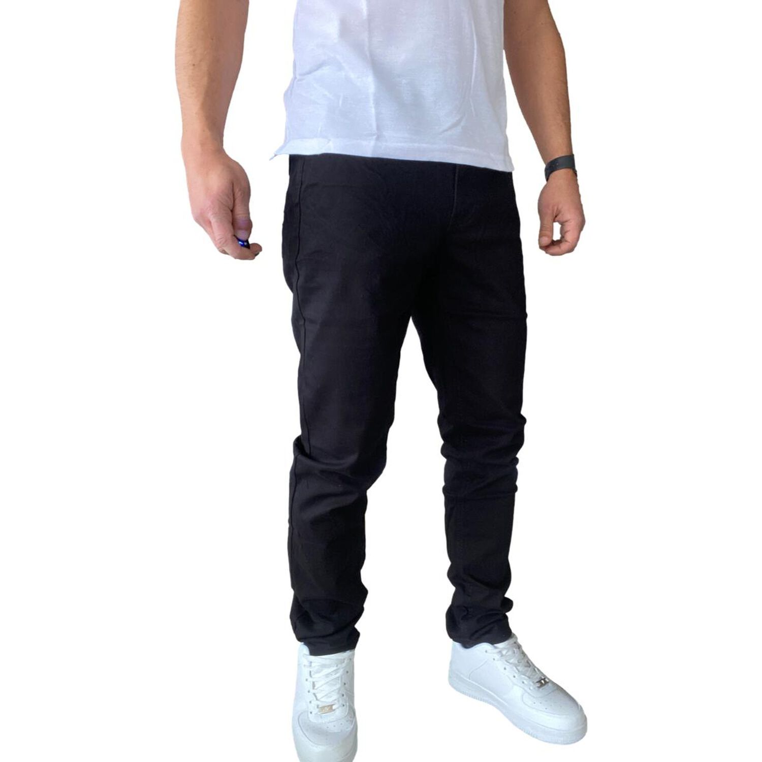 Pantal&oacute;n Tela Elasticado Slim Fit Colores image number 7.0