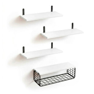 Repisas Flotantes Modernas Dise&ntilde;o Minimalista Y Funcional
