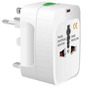 Enchufe Universal De Viaje Adaptador Internacional Corriente